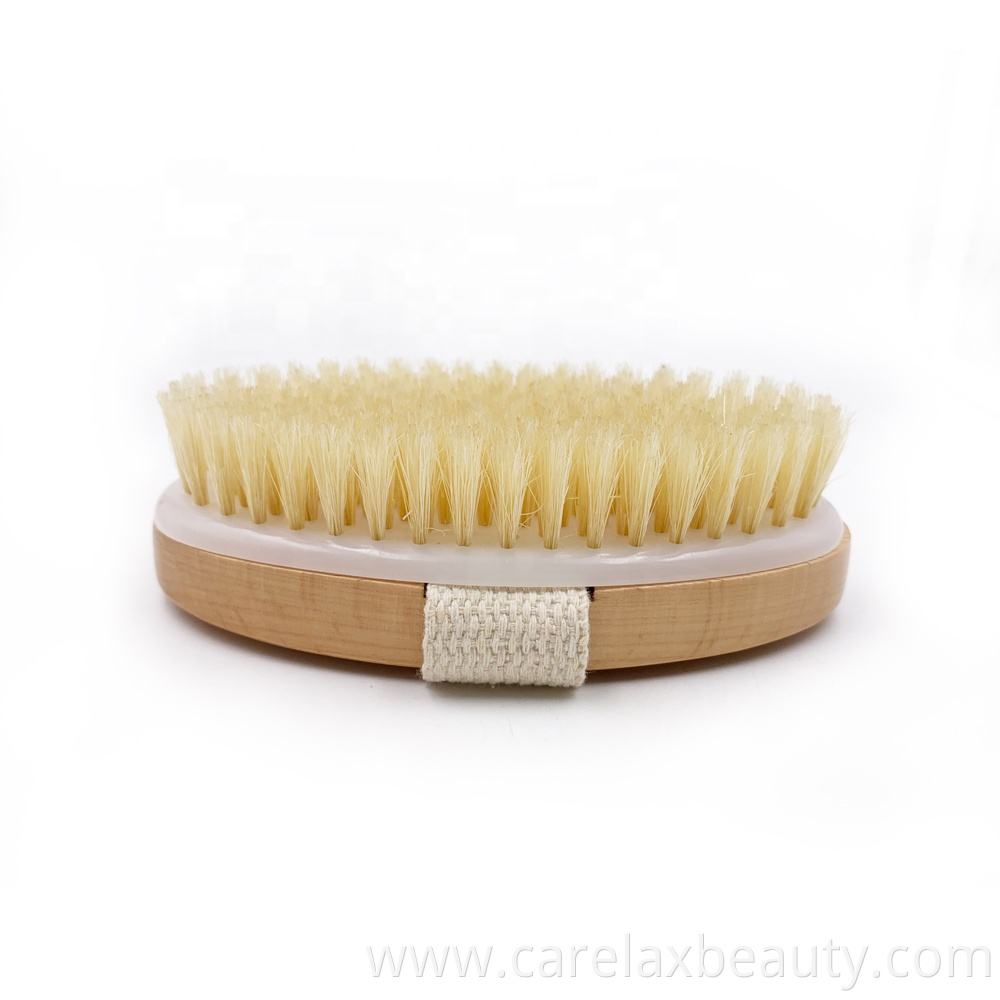 High Quality Brush Beech Wood Bath Cleaning Brush2